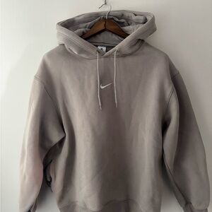 Nike Men's Taupe Hoodie Sweater